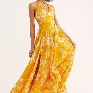 Free People Lille Print Maxi Dress In 